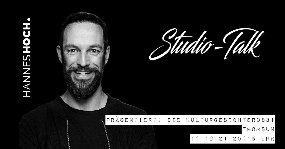 Kulturgesichter0831: Studio-Talk mit Thomsun