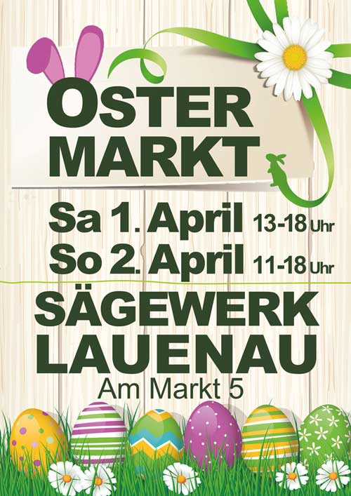 Ostermarkt Lauenau 1. und 2. April 2023