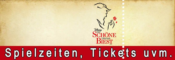 Spielzeiten für das Musical Die Schöne und das Biest